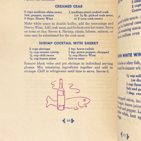 Vintage Wine Cookbook Grapes MidCentury Cover Wine Advisory Board California - Picture 6 of 10